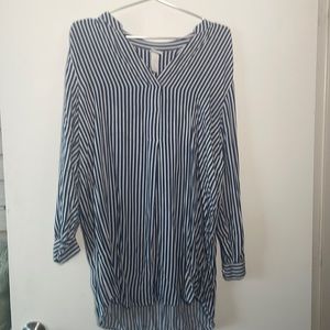 Striped tunic dress
